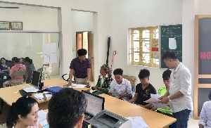 Không khí nhập học tại Văn phòng Trung tâm Tuyển sinh và GTVL