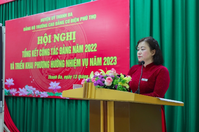 PCEM tổ chức Hội nghị tổng kết công tác Đảng năm 2022, triển khai nhiệm vụ năm 2023