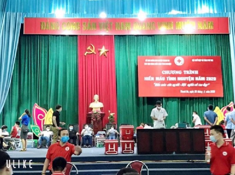 CBGV và Đoàn viên thanh niên PCEM tham gia hiến máu tình nguyện năm 2020