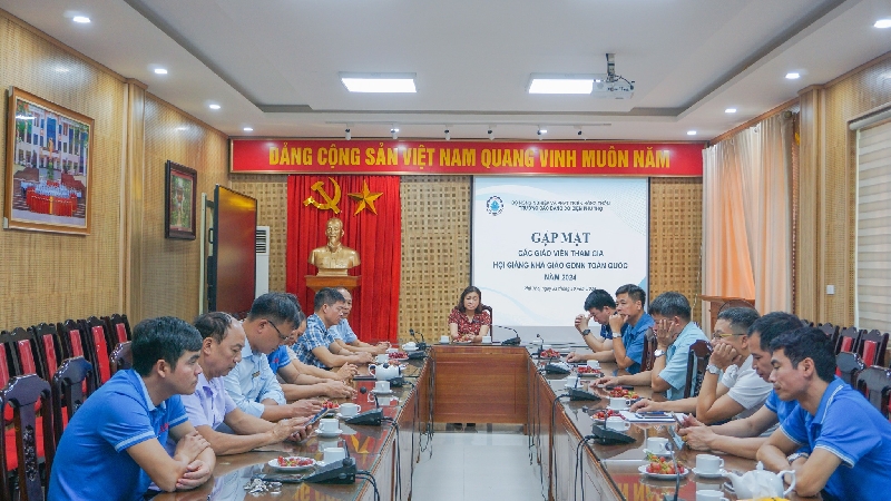 PCEM  gặp mặt giảng viên tham gia Hội giảng Nhà giáo GDNN toàn quốc năm 2024