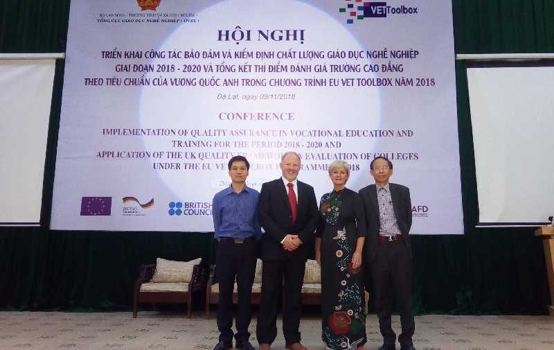 PCEM tham dự Hội nghị triển khai công tác bảo đảm và KĐCL GDNN giai đoạn 2018 - 2020