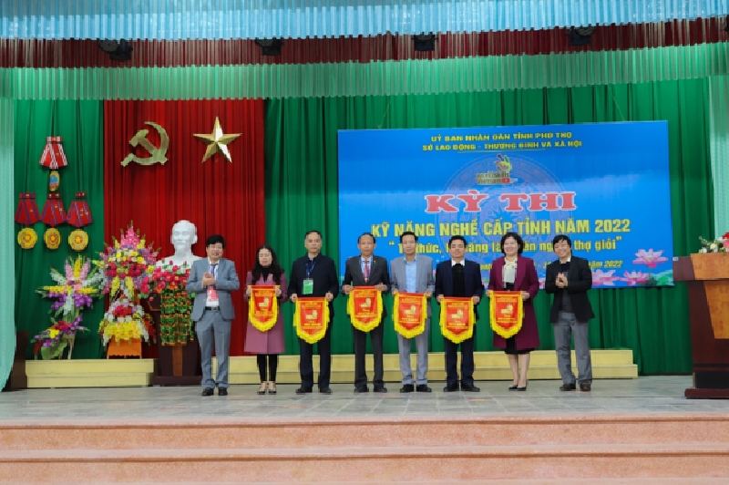 Khai mạc kỳ thi Kỹ năng nghề tỉnh Phú Thọ năm 2022
