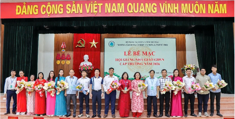 Bế mạc Hội giảng Nhà giáo GDNN cấp Trường năm 2026
