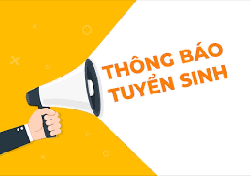 Thông báo tuyển sinh năm 2022
